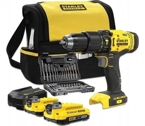 Stanley SFMCD711DSA / Aku vrtací šroubovák / 18 V / 2x akumulátor 2 Ah