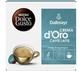Dallmayr Crema d'Oro Latte pro Dolce Gusto 16 ks / Kapslová káva