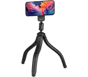 FIXED Creator černá / Flexibilní stativ / MagSafe / 1/4" závit / ohebné nohy
