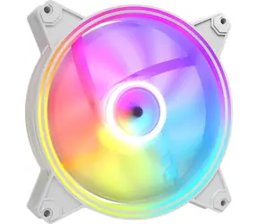 Modecom Volcano Apex 140 ARGB bílá / Ventilátor / 140 mm / ARGB