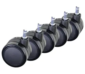 Arozzi Wheel Pack PU XL / Náhradní kolečka pro herní židle / univerzální sada / materiál PU