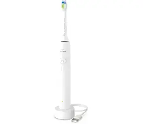 Philips Sonicare 3100 HX4031/21 bílá / Elektrický zubní kartáček / výdrž 336 h / nabíječka