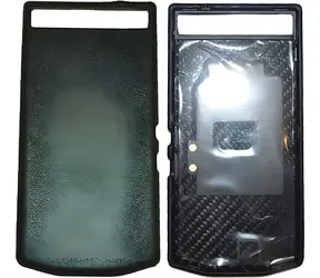 BlackBerry Porsche Design P9982 Nappa Black / Zadní kryt baterie / pravá kůže