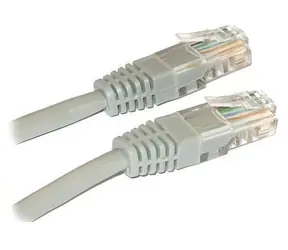 XtendLan Cat6 UTP LS0H šedý / Patch kabel / 1 m