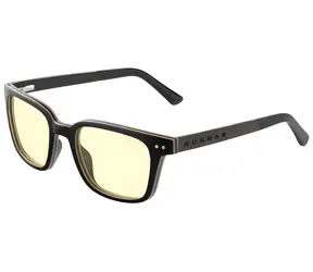 GUNNAR Muir Ebony / Herní brýle / jantárová skla / BLF 65 / GUNNAR focus
