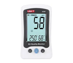 UNI-T A25D / Měřič kvality ovzduší / PM2,5 / formaldehyd HCHO / teplota a vlhkost