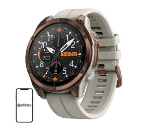 Zeblaze Stratos 4 Pro hnědá / Chytré hodinky / AMOLED / GPS / 5 ATM / Výdrž 60 dní