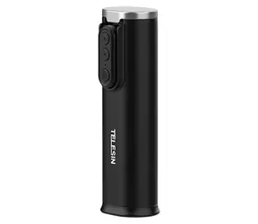 Telesin P1-HSS-02 / Držák na telefon / Bluetooth / 360° otočení / Svorka do 4 cm