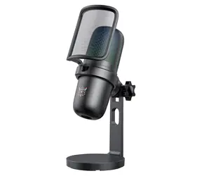 Onikuma M-730 černá / Mikrofon / USB / RGB podsvícení / jednosměrný
