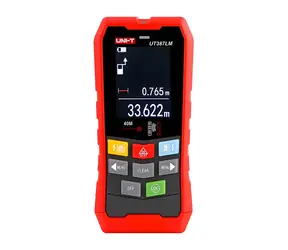 UNI-T UT387LM / Skener stěn / detekce kovů, dřeva a vedení / laserový dálkoměr 40 m / displej 2,4"