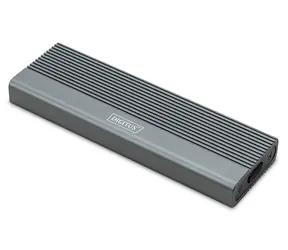 Digitus Externí box M.2 SSD / SATA / USB 3.1 Gen2 / hliníkový / bezšroubová montáž