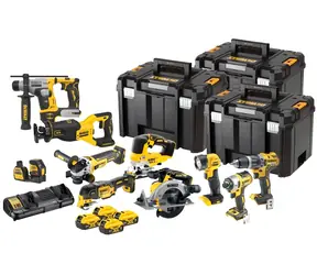 DeWalt DCK1012P4T-QW / Aku sada nářadí / 18 dílů