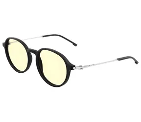GUNNAR LOOP ONYX-MERCURY / Kancelářské/herní brýle / Jantarová zatmavovací skla / BLF 65 / GUNNAR focus