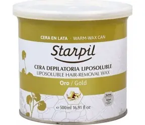 Starpil Vosk Gold / Depilační vosk v plechovce / 500 ml
