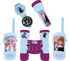 Lexibook Frozen dobrodružná sada / Hračkářská sada / Vysílačky, dalekohled, kompas, baterka / Od 3 let