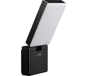 Maclean venkovní nástěnné LED svítidlo černá / Nástěnné svítidlo / 10 W / IP65 / 700 lm / neutrální bílá