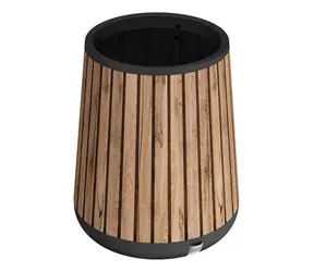 Keter Deco Conic ořechová / Květináč