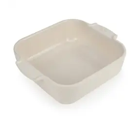 Peugeot APPOLIA Zapékací mísa čtvercová - ecru / 36 cm / žáruvzdorná