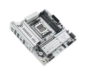 ASUS TUF GAMING B850M-PLUS WIFI7 bílá / Základní deska / AMD B850 / DDR5 / Wi-Fi 7 / 2.5GLAN / mATX
