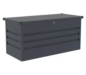 G21 Denver antracitová / Zahradní box / Plechový / Objem 280 l