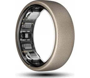 Amazfit Helio vel. 12 zlatá / Chytrý prsten / titanová / Bluetooth / 20,5 mAh