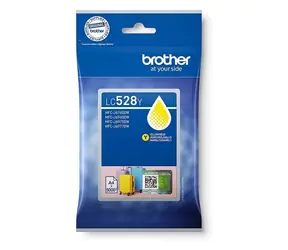 Brother LC528Y žlutá / Inkoustová cartridge / pro MFC-J3660DW/J3960DW/J6560DW/J6760DW/J6960DW/J6975DW/J6977DW