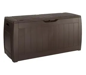 Keter Hollywood hnědý / Zahradní úložný box / 270 l