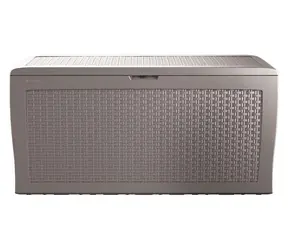 Keter Samoa Rattan 270 l cappuccino / Zahradní box / Ratanový vzhled