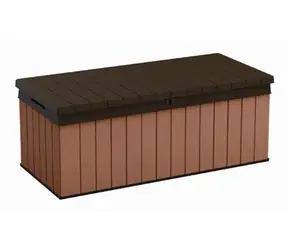 Keter Darwin 380L hnědý / Zahradní úložný box / Objem 380 l