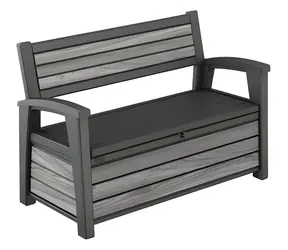 Keter Deco Garden Bench Storm grey / Zahradní lavice