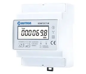 Eastron SDM72CT-M / Elektroměr / Třífázový / RS485 Modbus / Pulsní výstup / Obousměrné měření