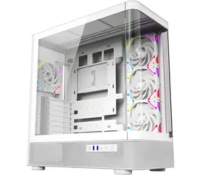 XYZ PC GEAR Quantum ARGB bílá / PC skříň / ARGB podsvícení