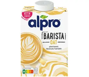 ALPRO Rostlinný nápoj Barista Oat / Ovesný / 500 ml / Pro přípravu kávy