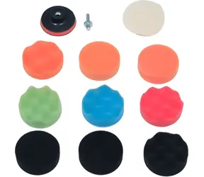 Yato Sada pro leštění 80 mm, M10 / Leštící sada / 12 ks