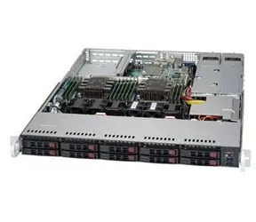 SuperMicro SC116AC10-R706WB3 černá / Serverová skříň / 1U / WIO / 10x NVMe/SFF / rPS 700W 80+ Platinum
