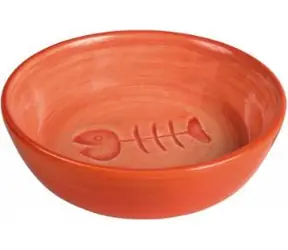 TRIXIE Keramická miska pro kočky barevná / Miska / Keramika / 200 ml / O 13 cm