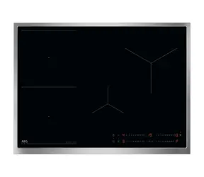 AEG TO74IB00UB černá / Indukční varná deska / dotykové ovládání / displej / šířka 696 mm