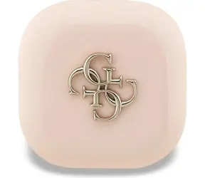 Guess 4G Metal Logo růžová / Bezdrátová sluchátka / TWS / Do uší