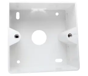LogiLink krabice na omítku bílá / Krabice na omítku / pro podomítkové krabice / 80 x 80 x 40 mm