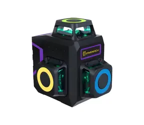 Ermenrich LV50 PRO fialová / Laserová vodováha