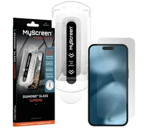 MyScreen Diamond Glass Supreme / Ochranné sklo / Apple iPhone 17 Pro / s instalačním rámečkem