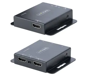 StarTech HDMI extender po CAT6 4K PoC / AV extender / 4K 60Hz / audio 7.1 / kov černá