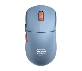 Cherry Xtrfy M68 Wireless světle modrá/měděná / Bezdrátová herní myš / optická / 26000 DPI / 4 tlačítka / 2.4 GHz