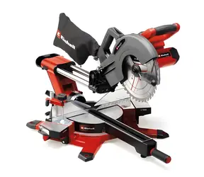 Einhell TE-MS 36/10 L Li-Solo červená / Aku pokosová pila / 2x18V / O254 mm / sklon 45° / bez Aku