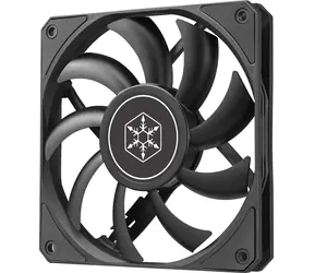 SilverStone SST-AS120B černá/průhledná / Ventilátor pro PC skříň / 120 mm / PWM / 1800 ot./min