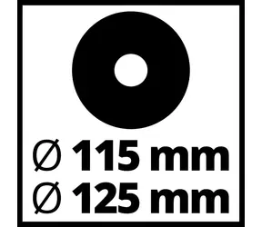 Einhell TS 115/125 / Řezací stojan / pro úhlové brusky 115-125 mm / hloubka řezu 30 mm