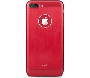 Moshi Armour karmínově červená / Pouzdro / Apple iPhone 7 Plus / hliníkové
