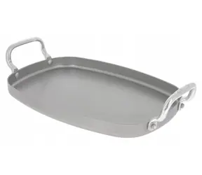 De Buyer Mineral B Plancha grilovací deska 38x26 cm / Grilovací deska