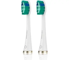 Seysso Gold White Whitening SE0302W bílá / Náhradní hlavice pro kartáček / 2 ks