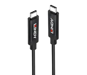 Lindy USB-C - USB-C černá / USB kabel / USB 3.2 Gen 2 / 10 Gbit/s / 3 m / PD 60W